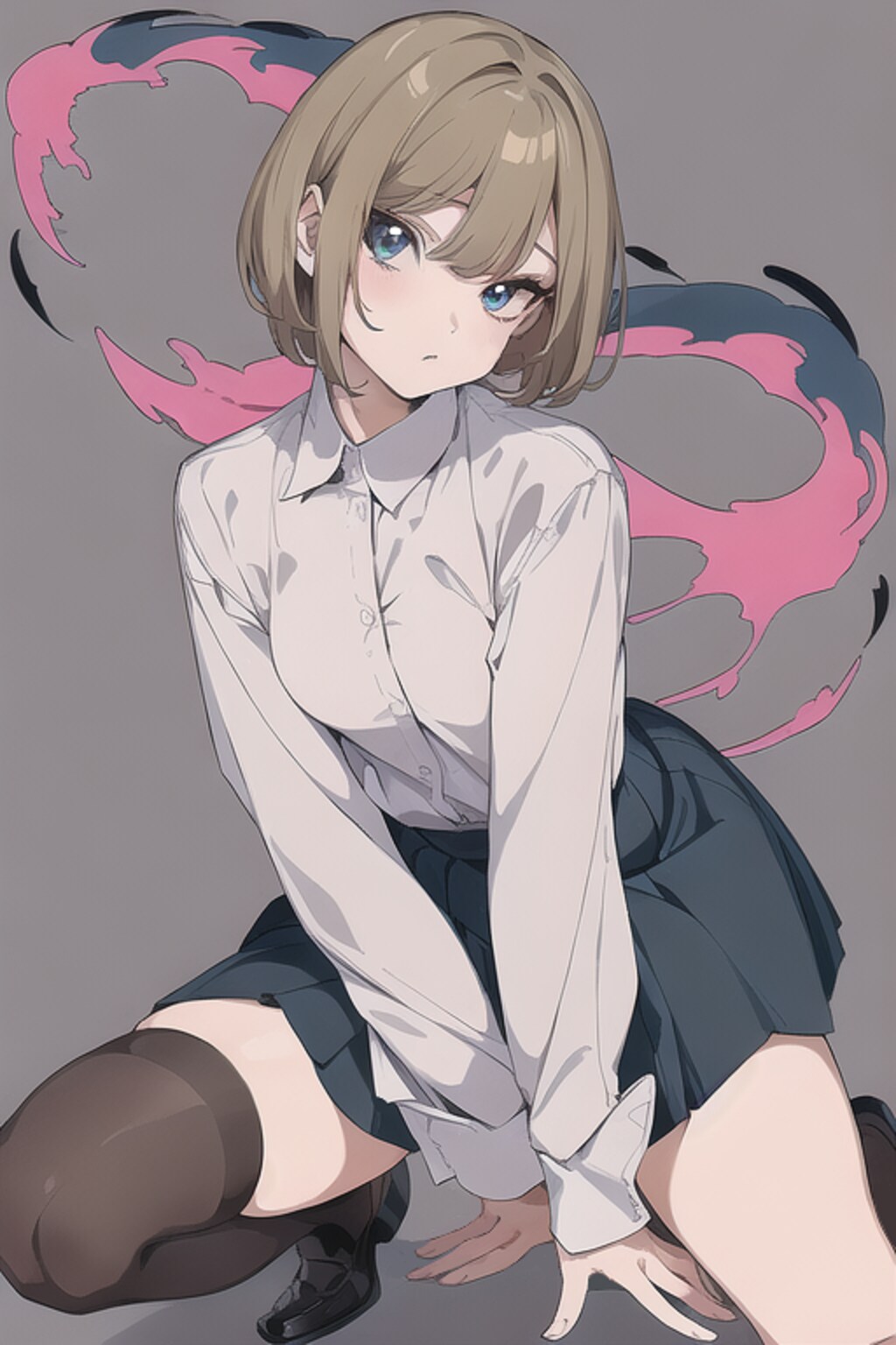 女の子と手