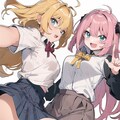 女の子と手 3枚目