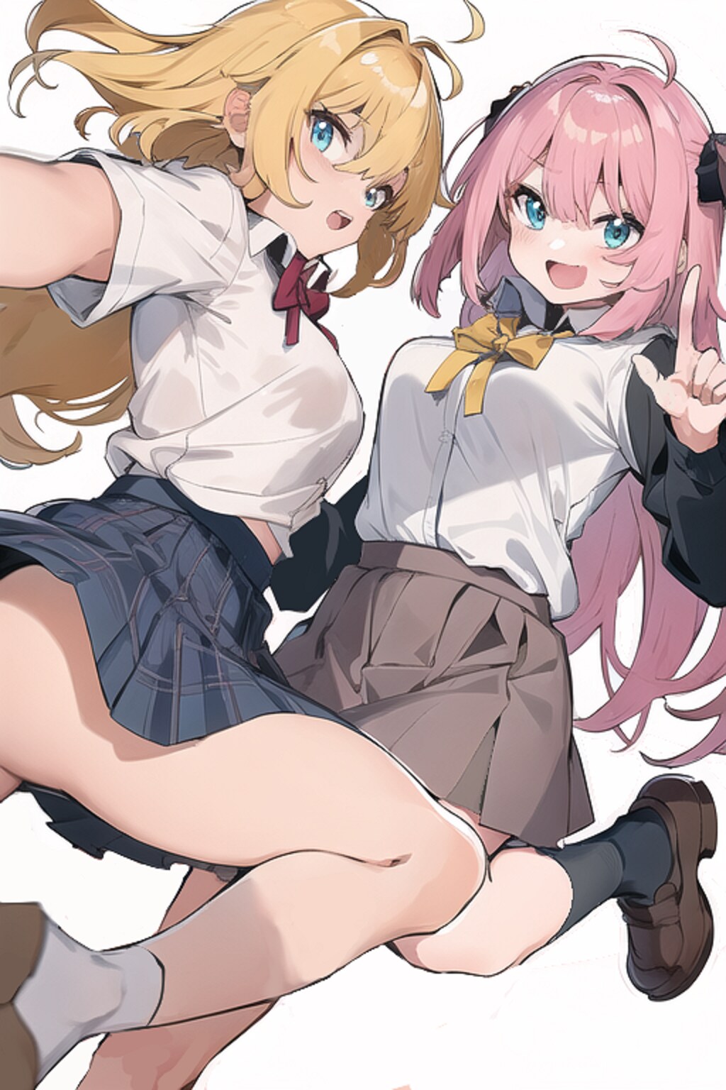 女の子と手