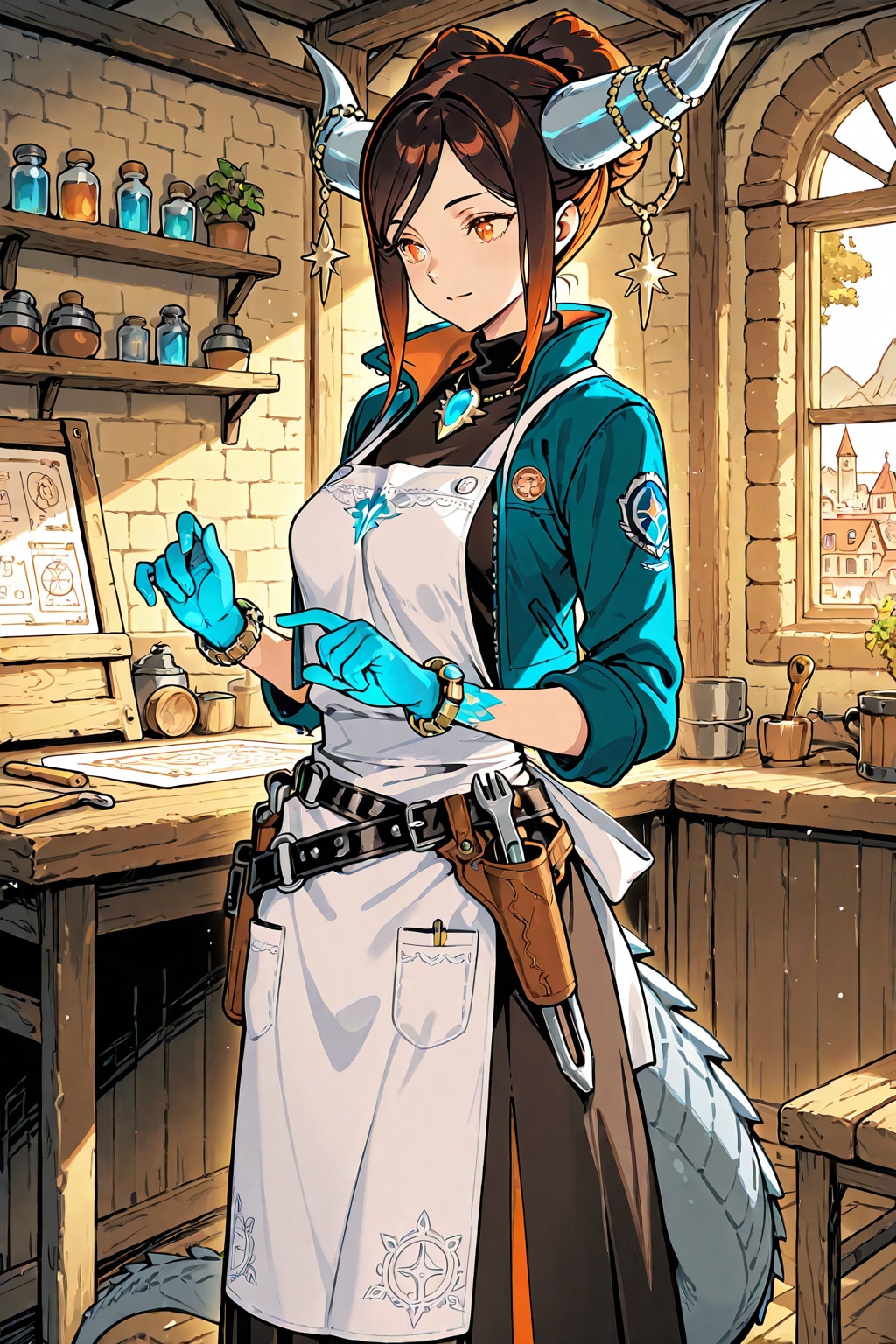 🦴人工関節の専門家【上級生体適合技師】珠理（ジュリ）⚙ | の人気AIイラスト・グラビア