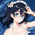 今日の眼鏡っ娘：水着03 2枚目