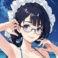 今日の眼鏡っ娘：水着03 6枚目