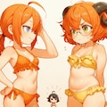 サキュバスコスのドヤ子ちゃん 3枚目