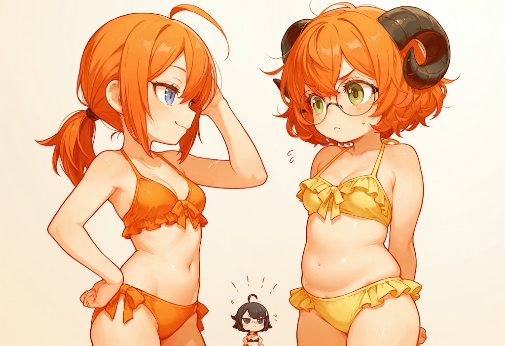サキュバスコスのドヤ子ちゃん