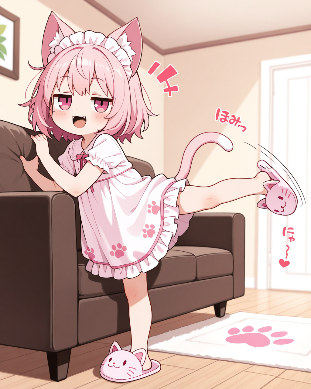 今日はスリッパを楽しむ日