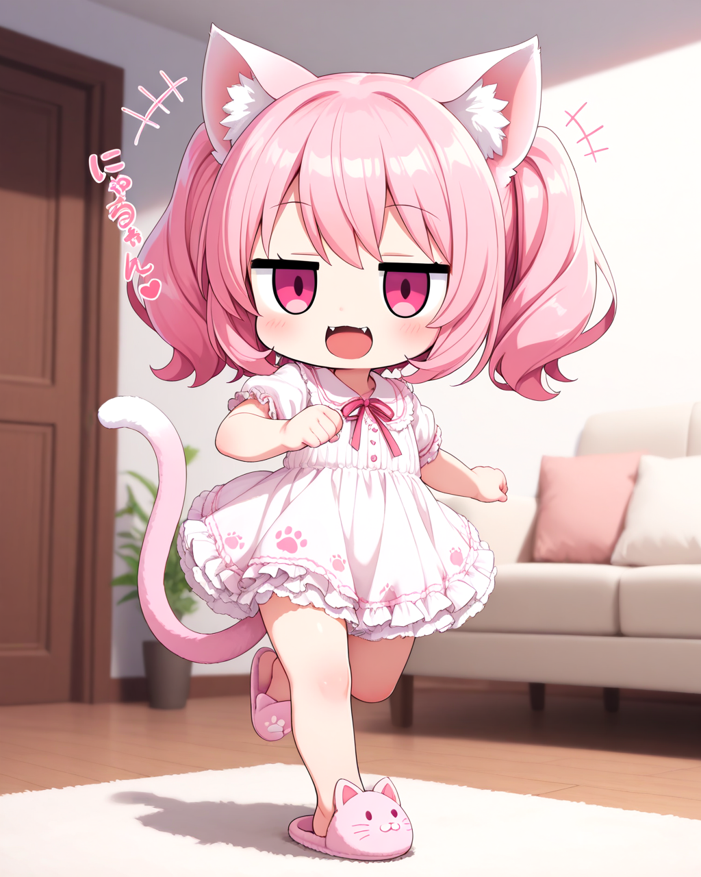 今日はスリッパを楽しむ日