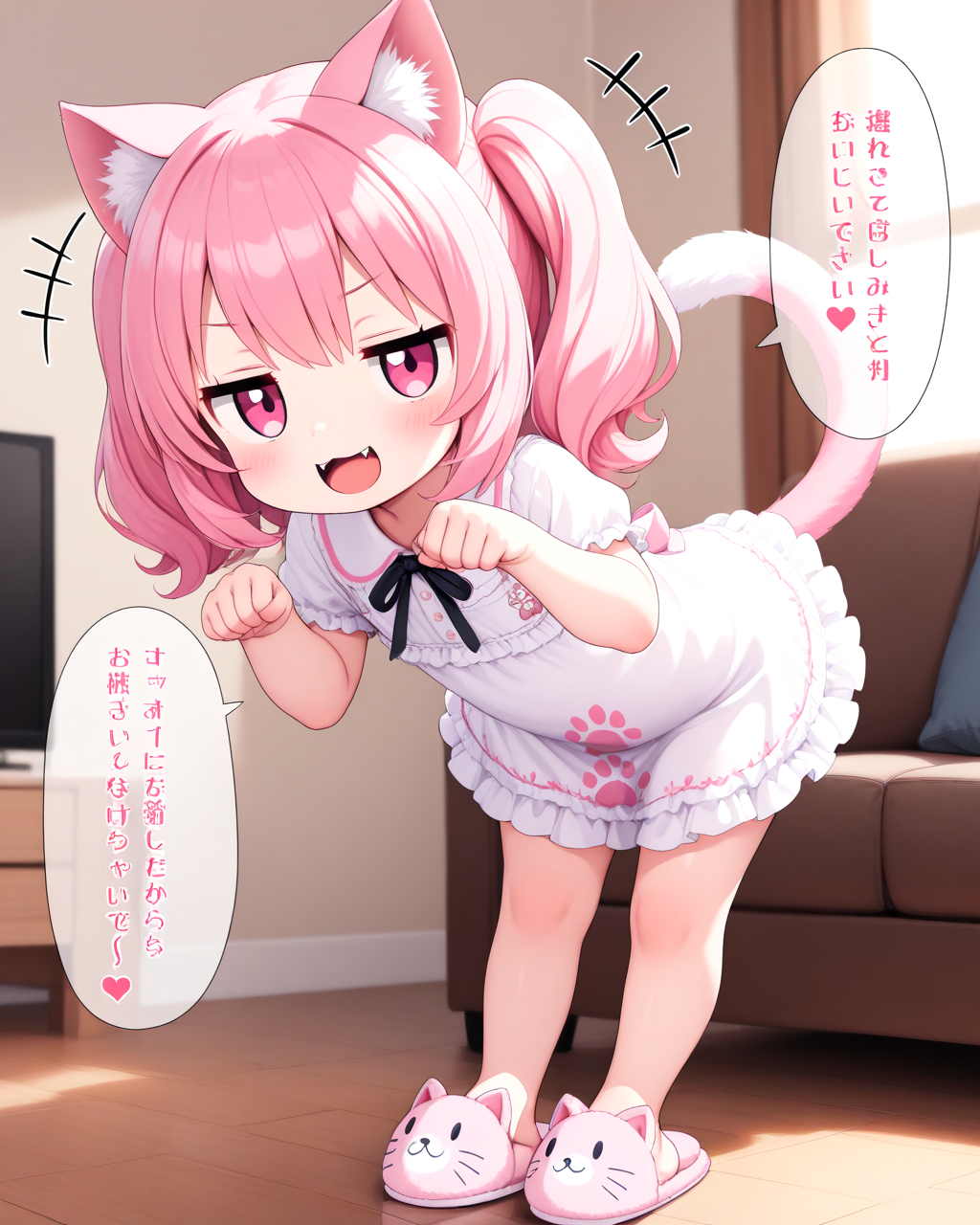 今日はスリッパを楽しむ日