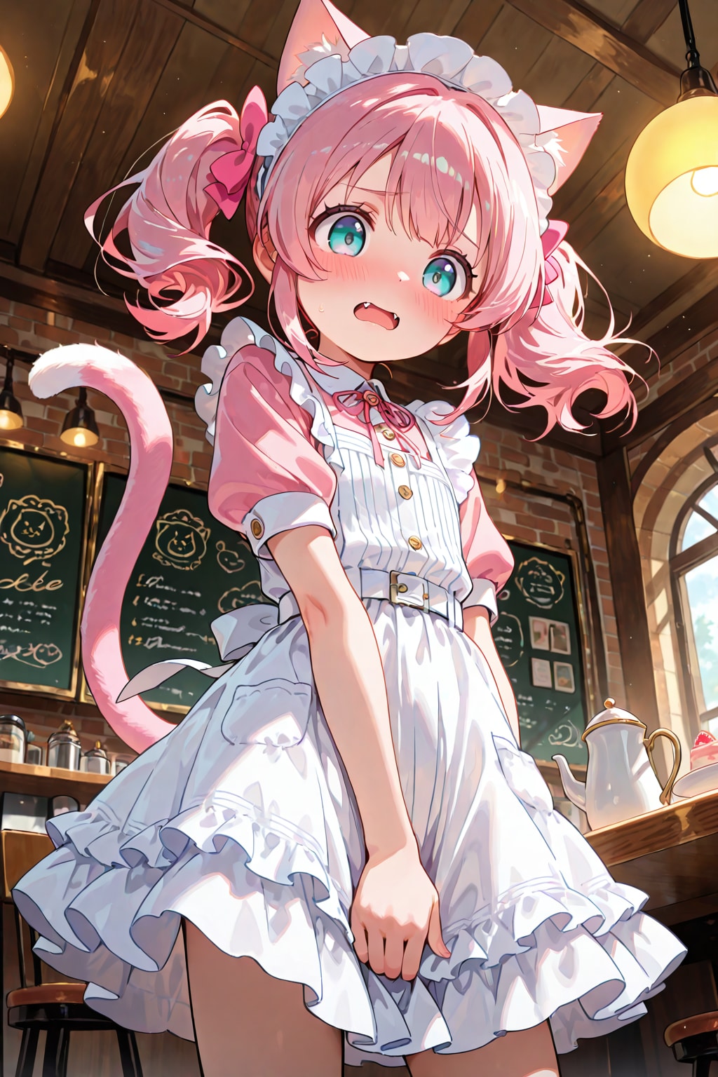 今日の猫耳ピンクちゃん | の人気AIイラスト・グラビア