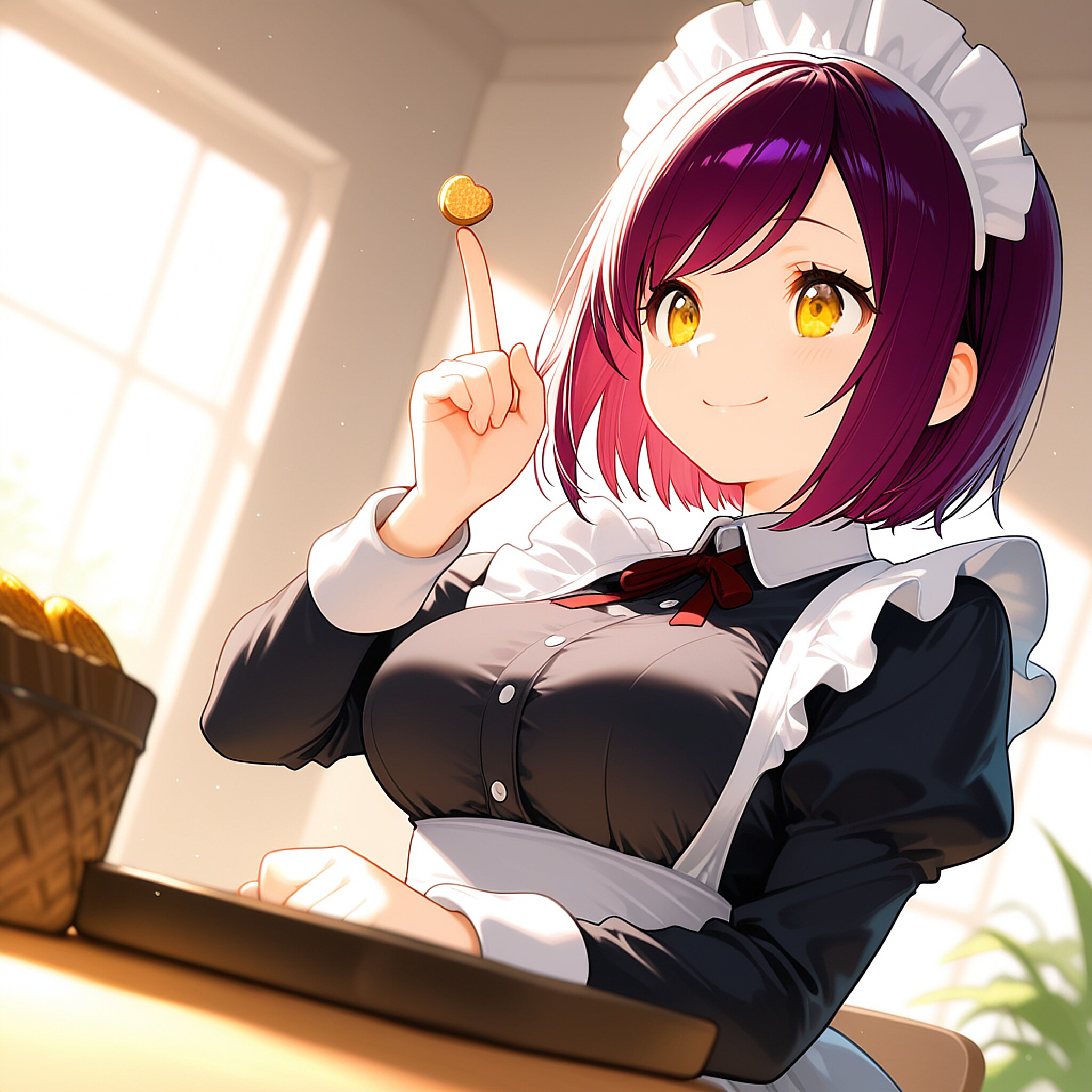 こんにちは（挨拶メイドの芽衣ちゃん）