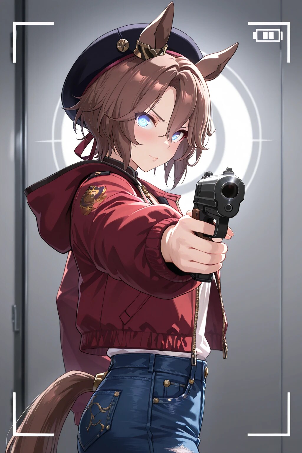 ナリタタイシン　射撃