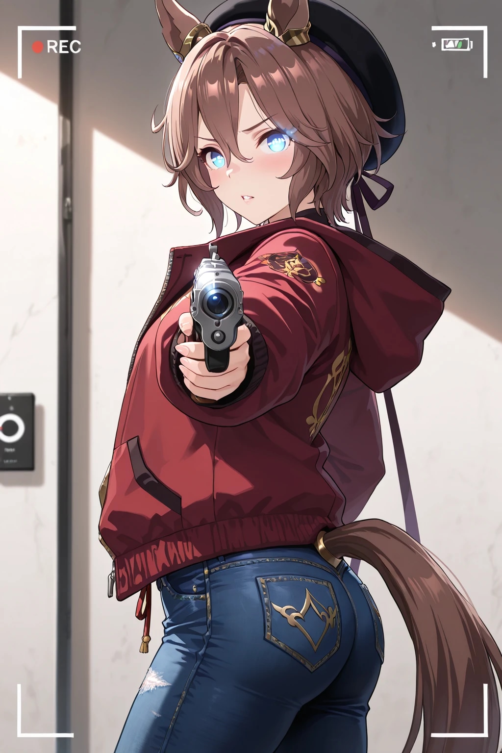 ナリタタイシン　射撃