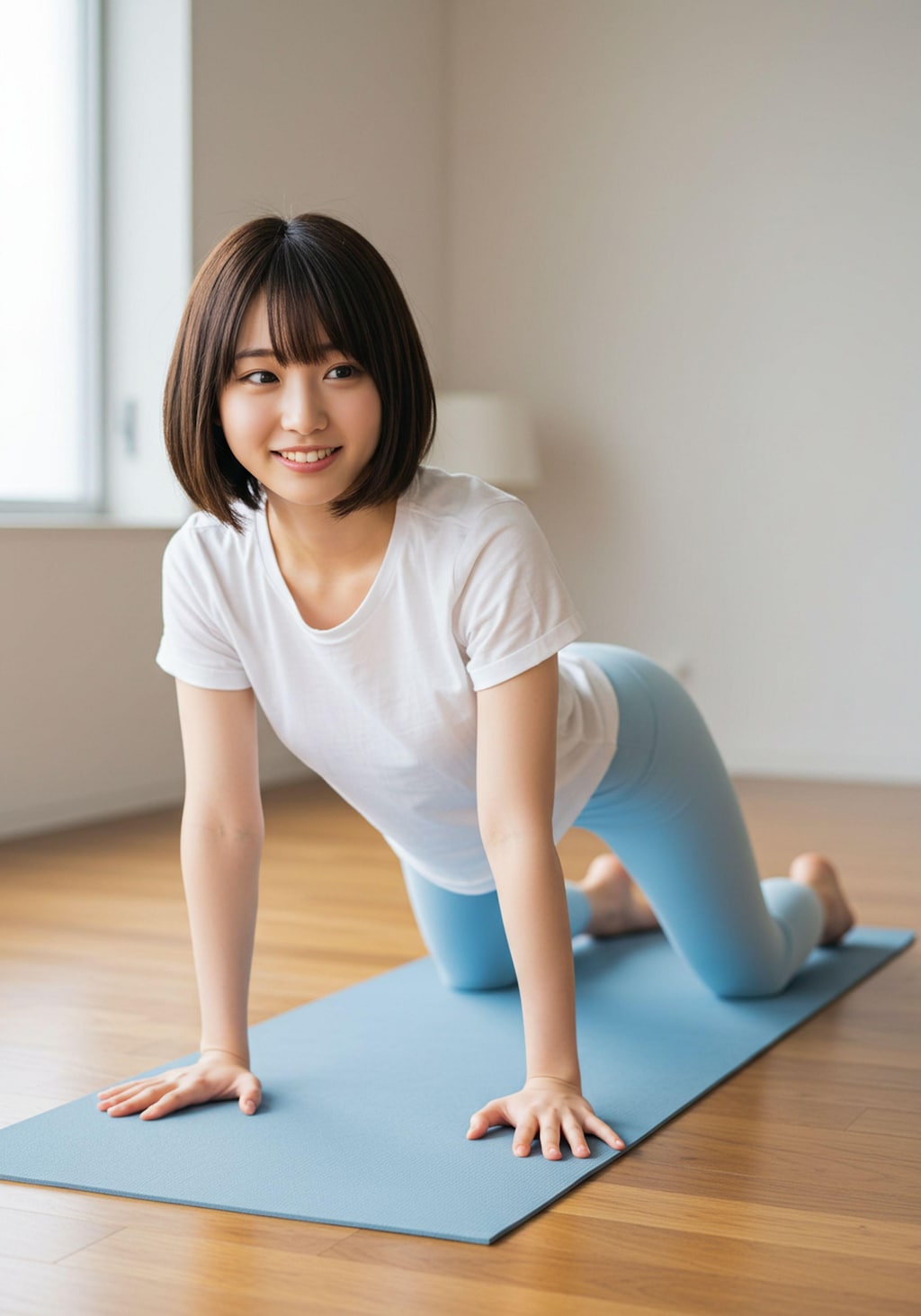 ImageFXのヨガ女子