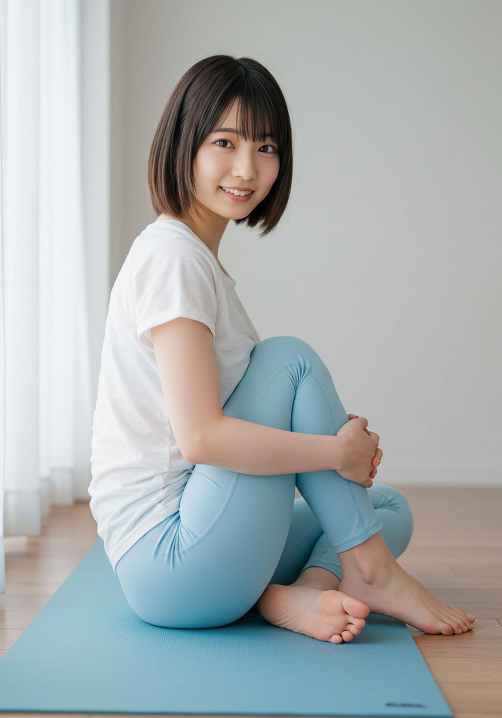 ImageFXのヨガ女子
