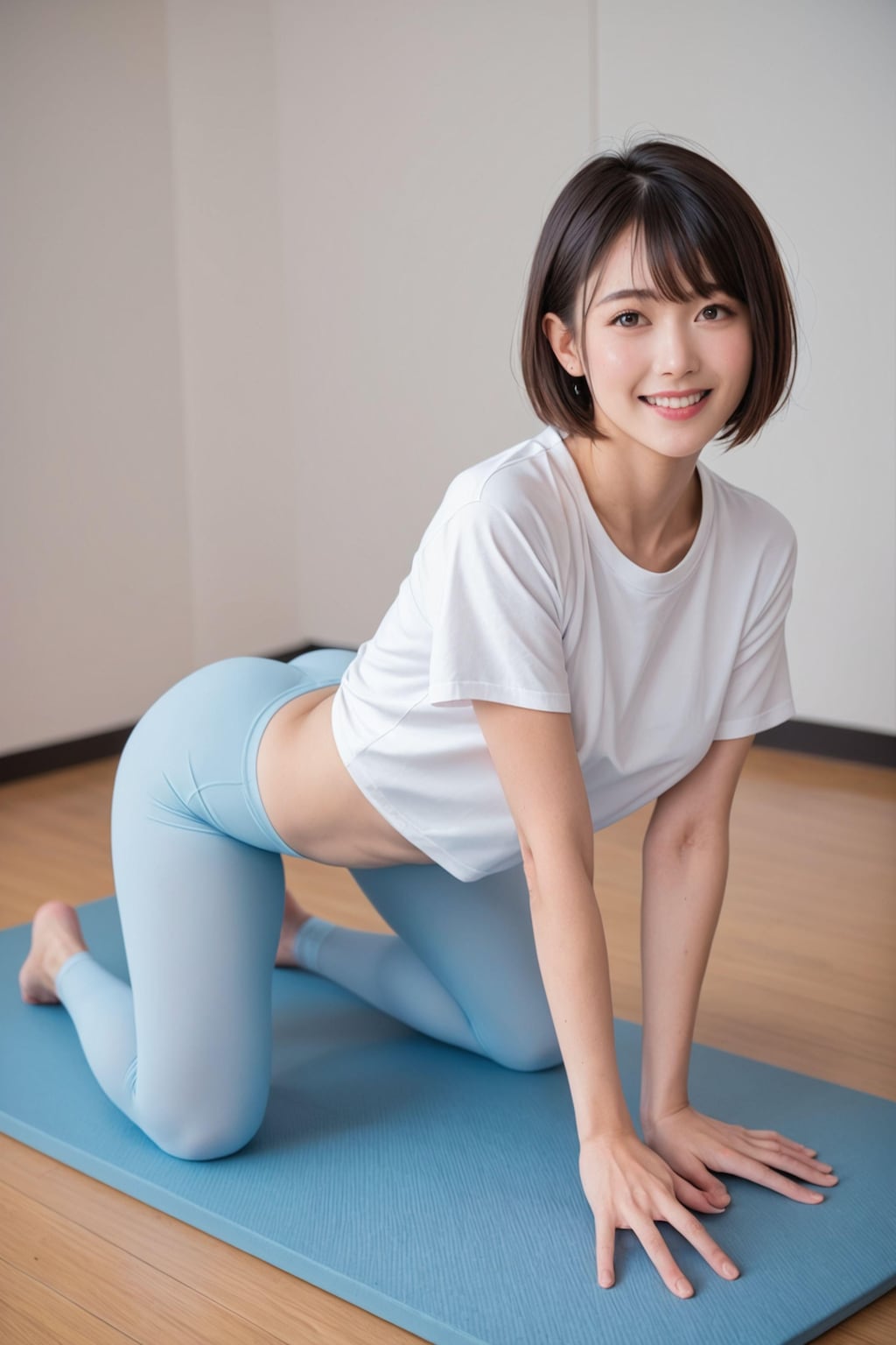 ImageFXのヨガ女子