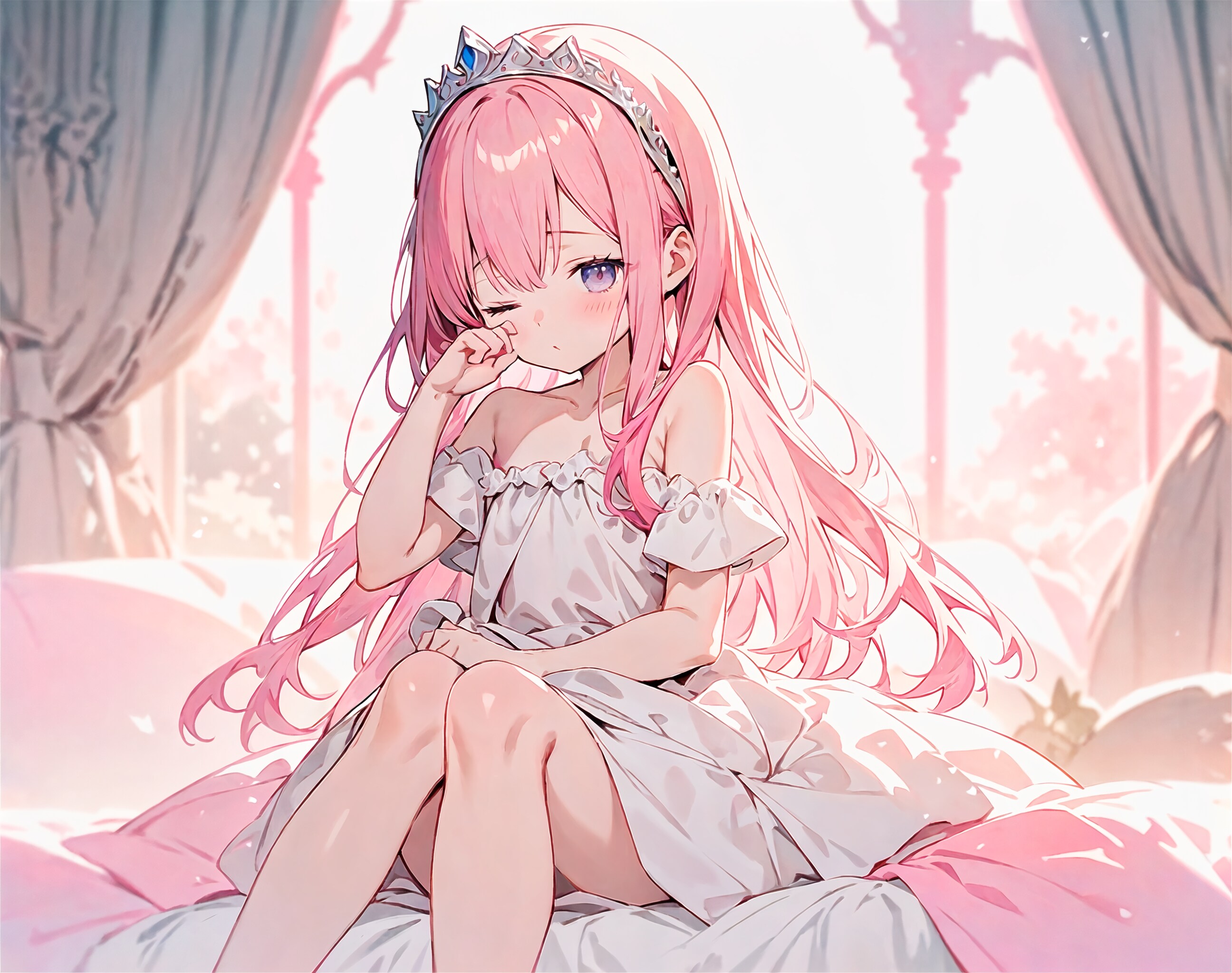 Sleepy Princess | の人気AIイラスト・グラビア