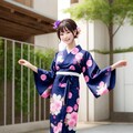 あざやかに　浴衣の花舞う　盆踊り 8枚目