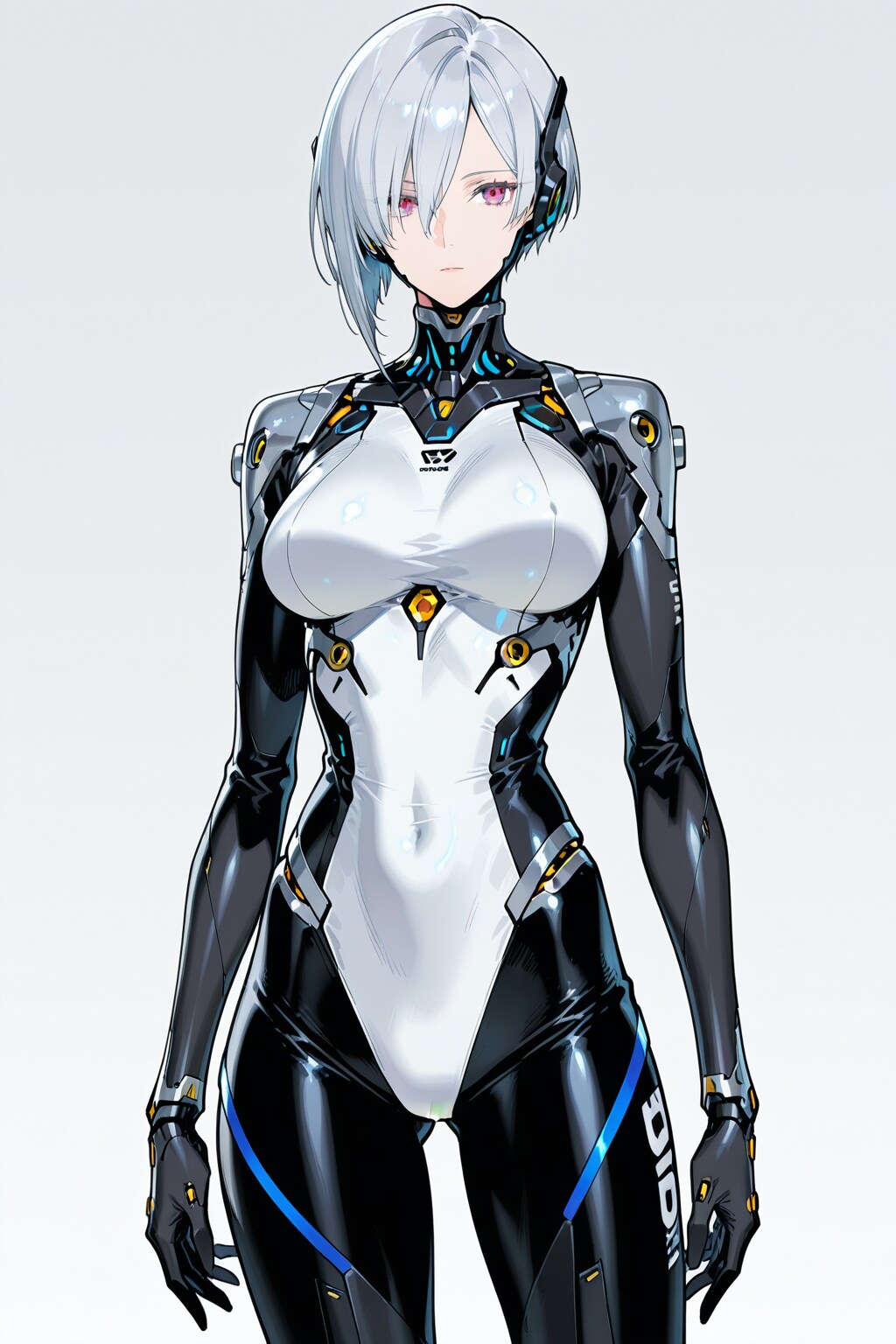 ピッチリしたボディスーツのサイボーグ淑女。《PHOENIX》