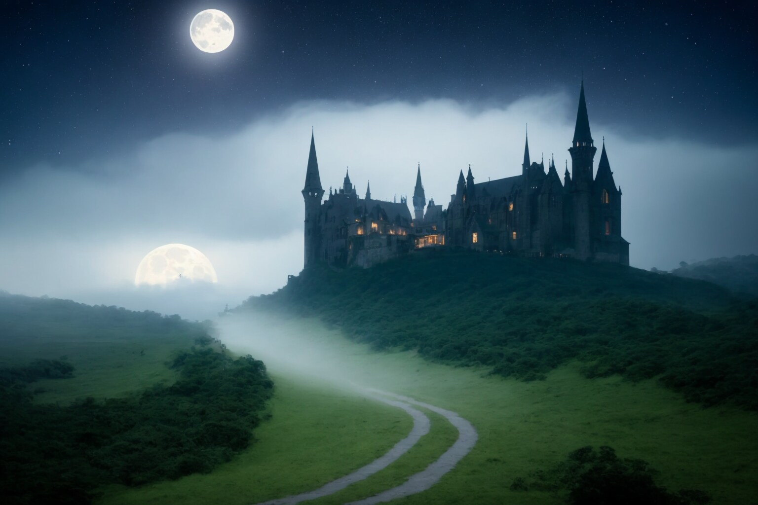 in an otherworldly、