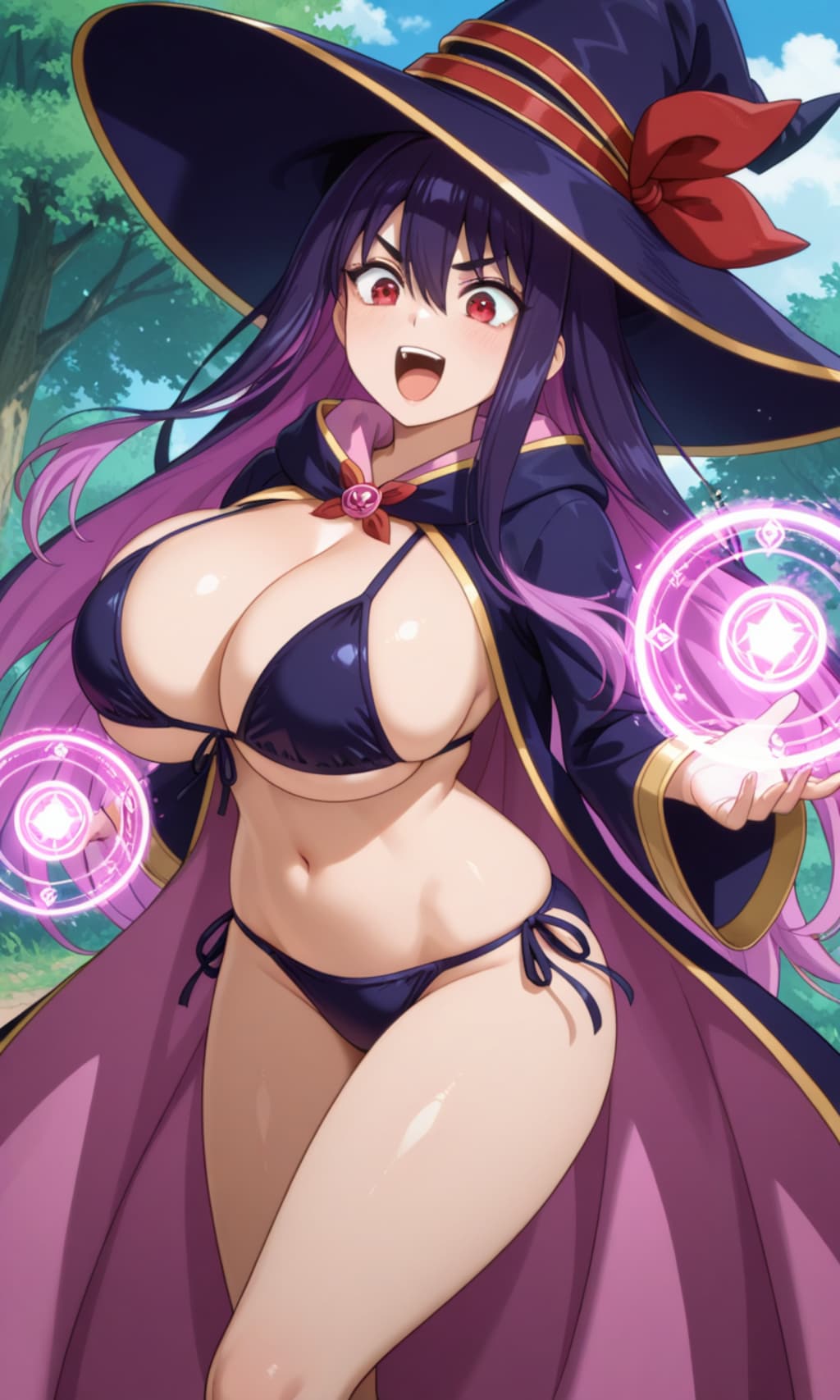 ハレンチ魔法使いイドラのビキニ誘惑🧙‍♀️👙😍