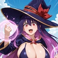 ハレンチ魔法使いイドラのビキニ誘惑🧙‍♀️👙😍 3枚目
