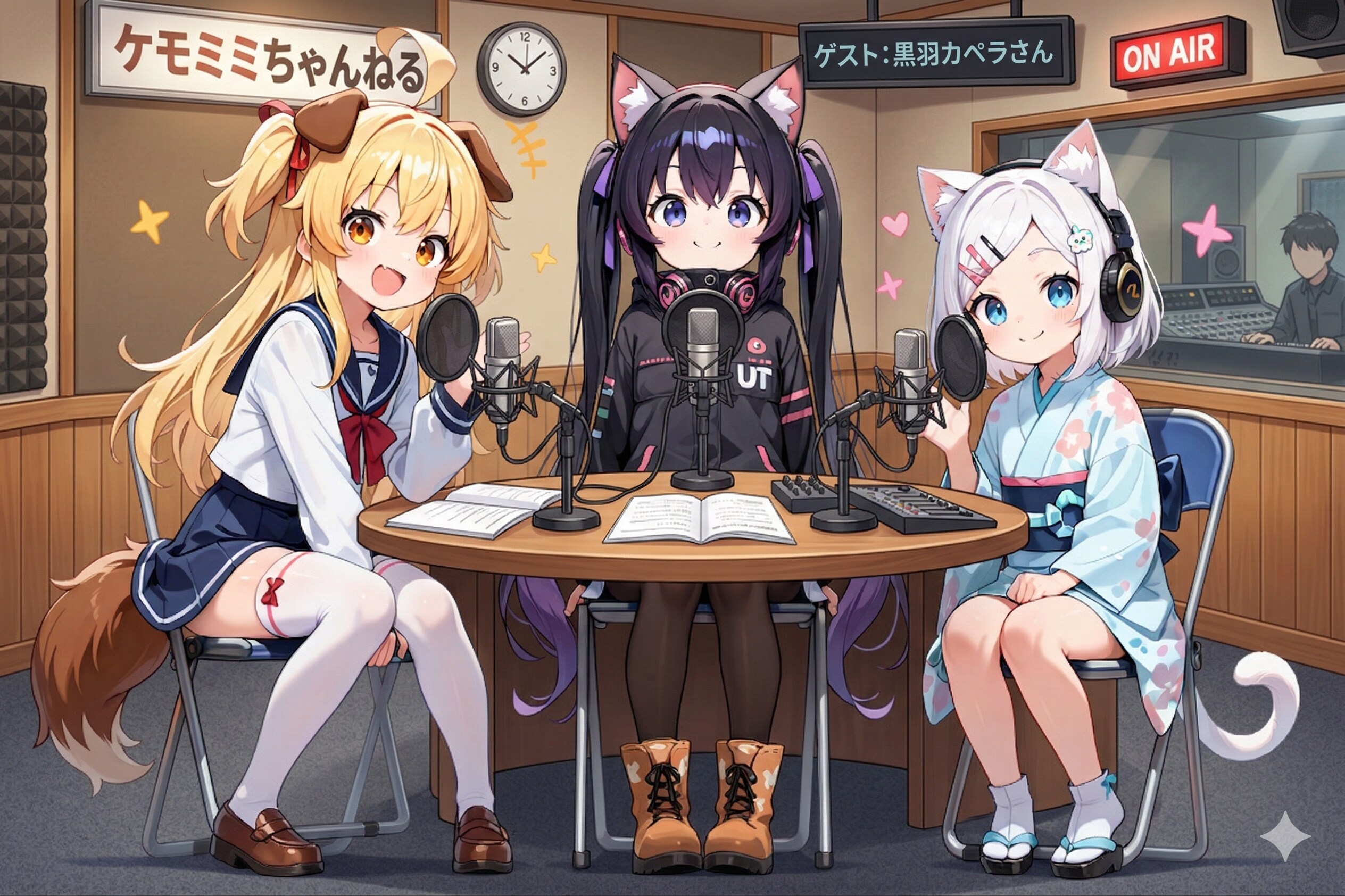 いわしまんさんちの黒羽カペラさんにお越しいただきました！