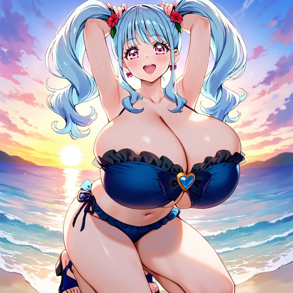 うちの子ビキニ