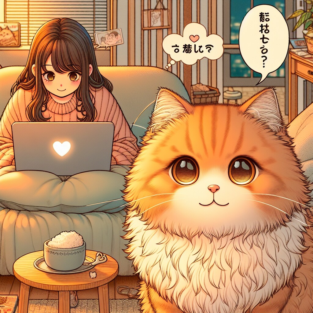 4コマ漫画を描かせた