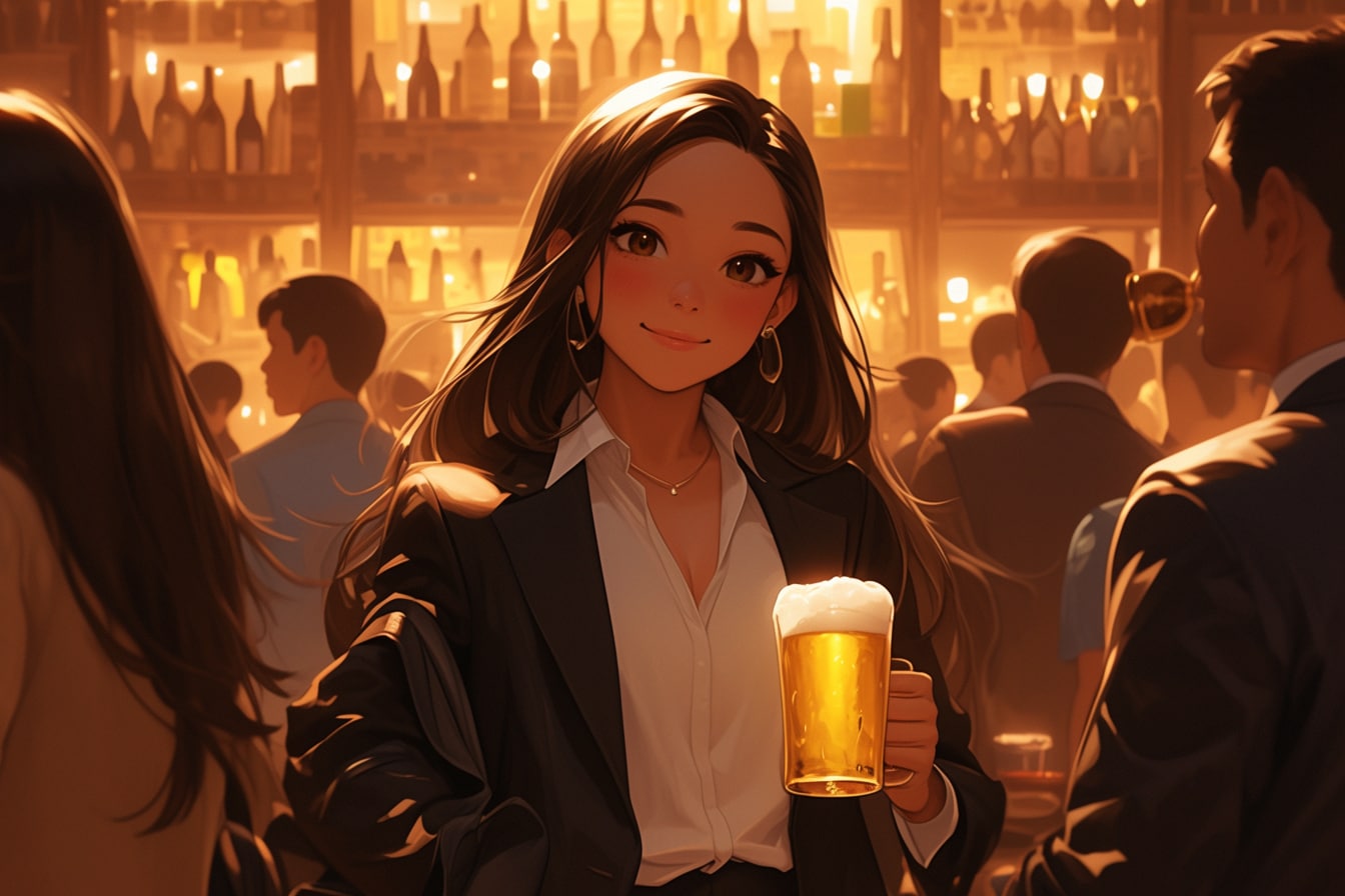 乾杯‼️🍻✨319 | の人気AIイラスト・グラビア