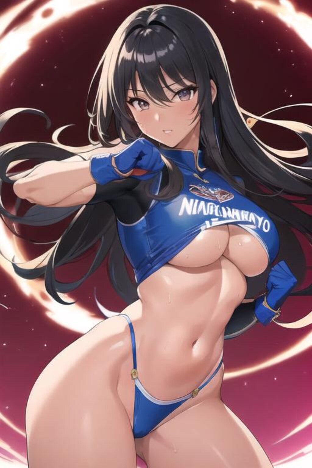 闘う美女イラスト集