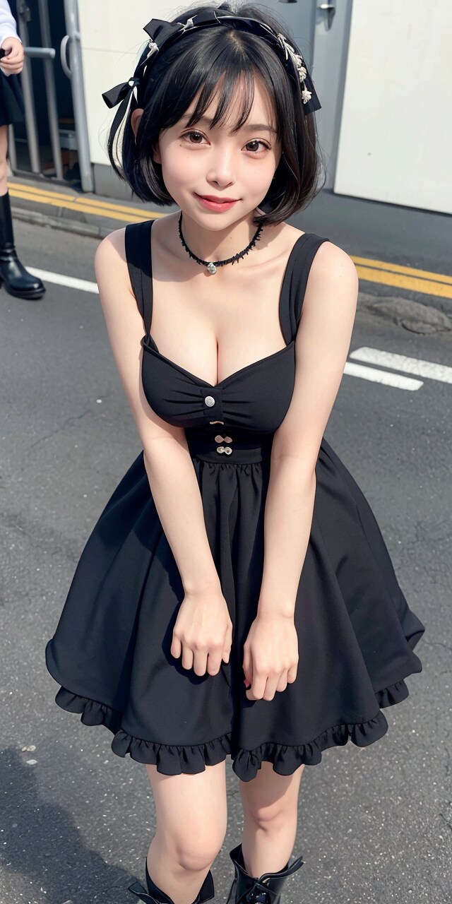 地雷服女子