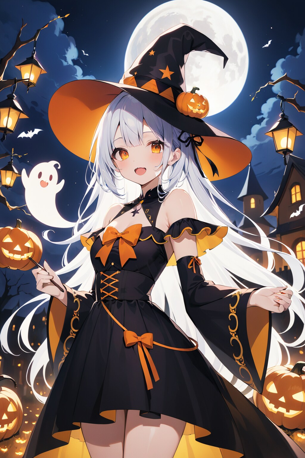 ハロウィンのかわいい女の子 | の人気AIイラスト・グラビア