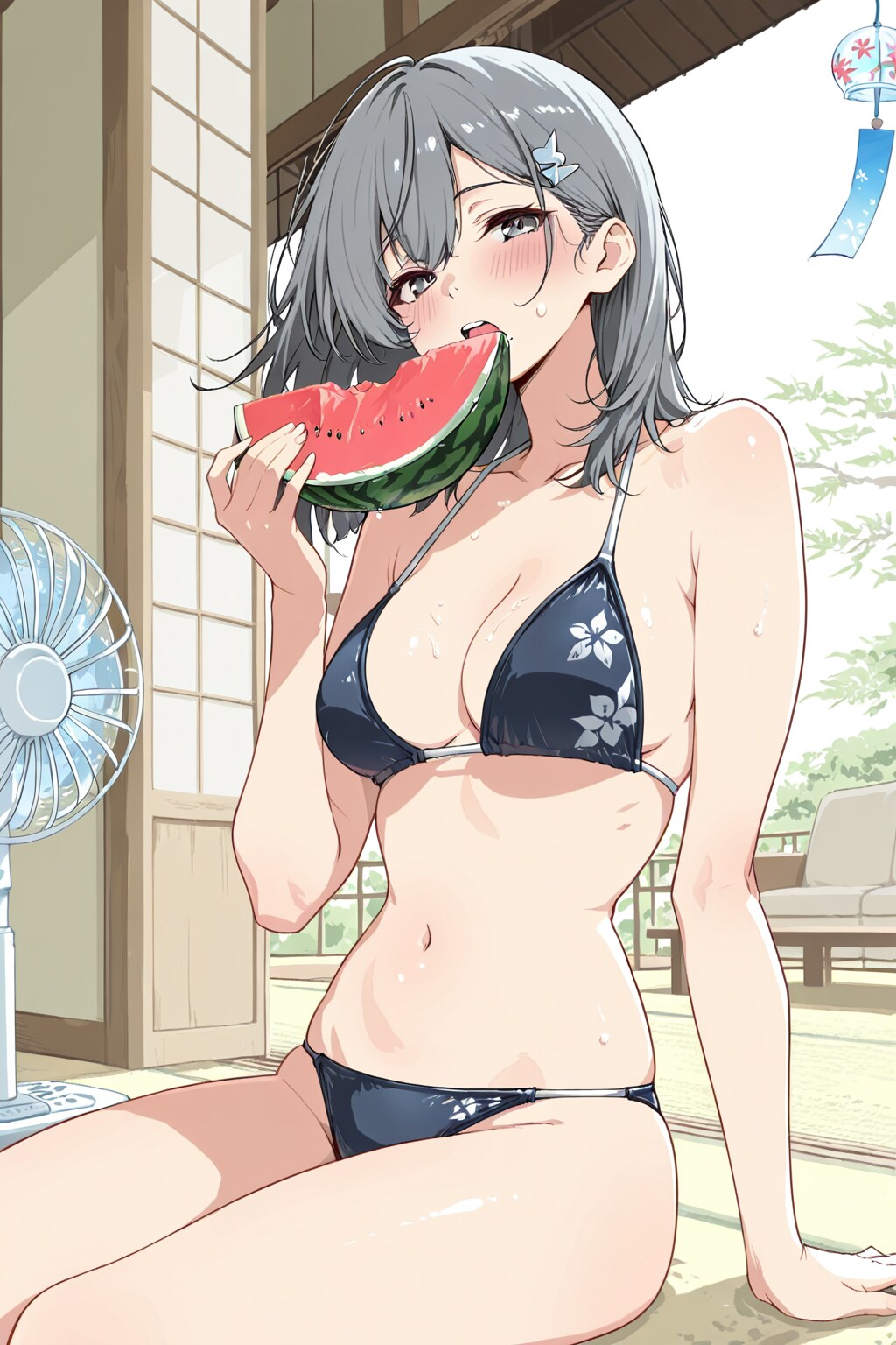 猛暑日の過ごし方