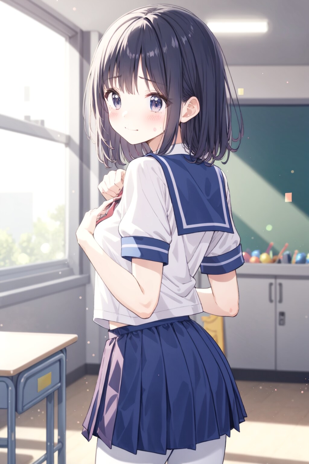 ね、ねえ…一緒に帰らない？ | の人気AIイラスト・グラビア