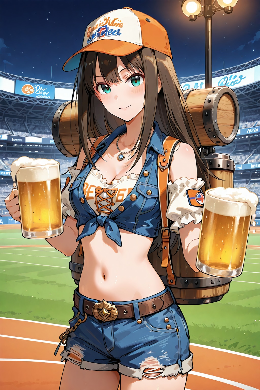 ビールで乾杯！