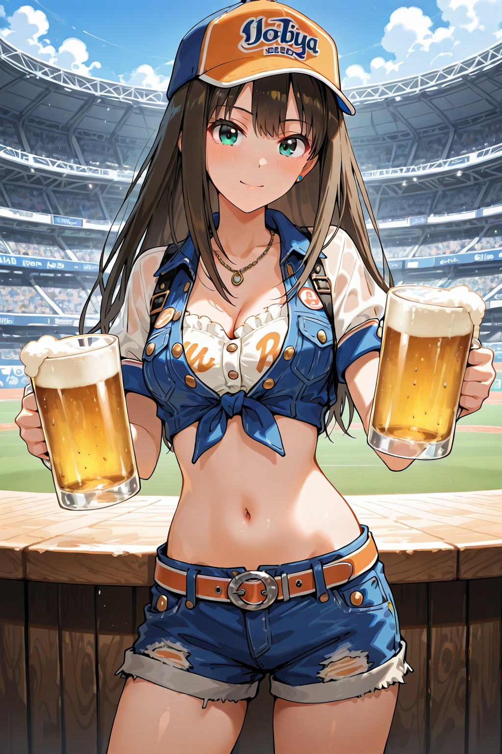 ビールで乾杯！