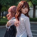 学園コスプレに出場するスパイファミリー「アーニャ」の可愛い学生服姿 7枚目