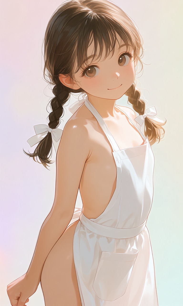 はだかエプロン