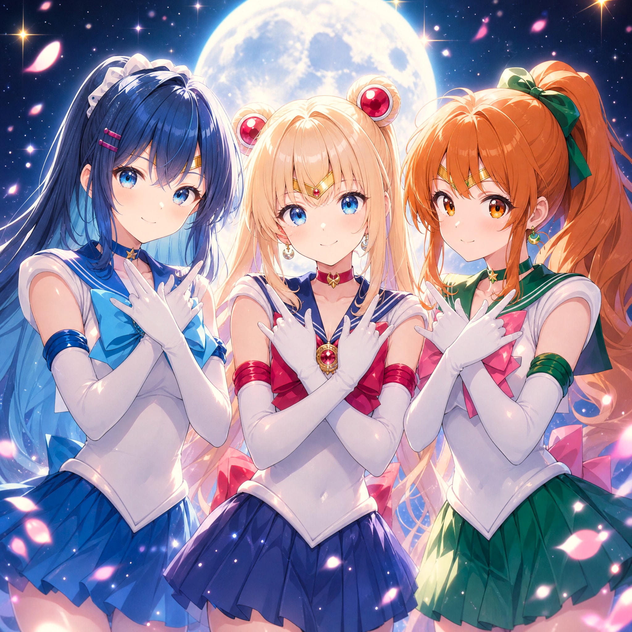 お仕置きよ！（FROSTちゃん、AQUAちゃん、MIRAGEちゃん）