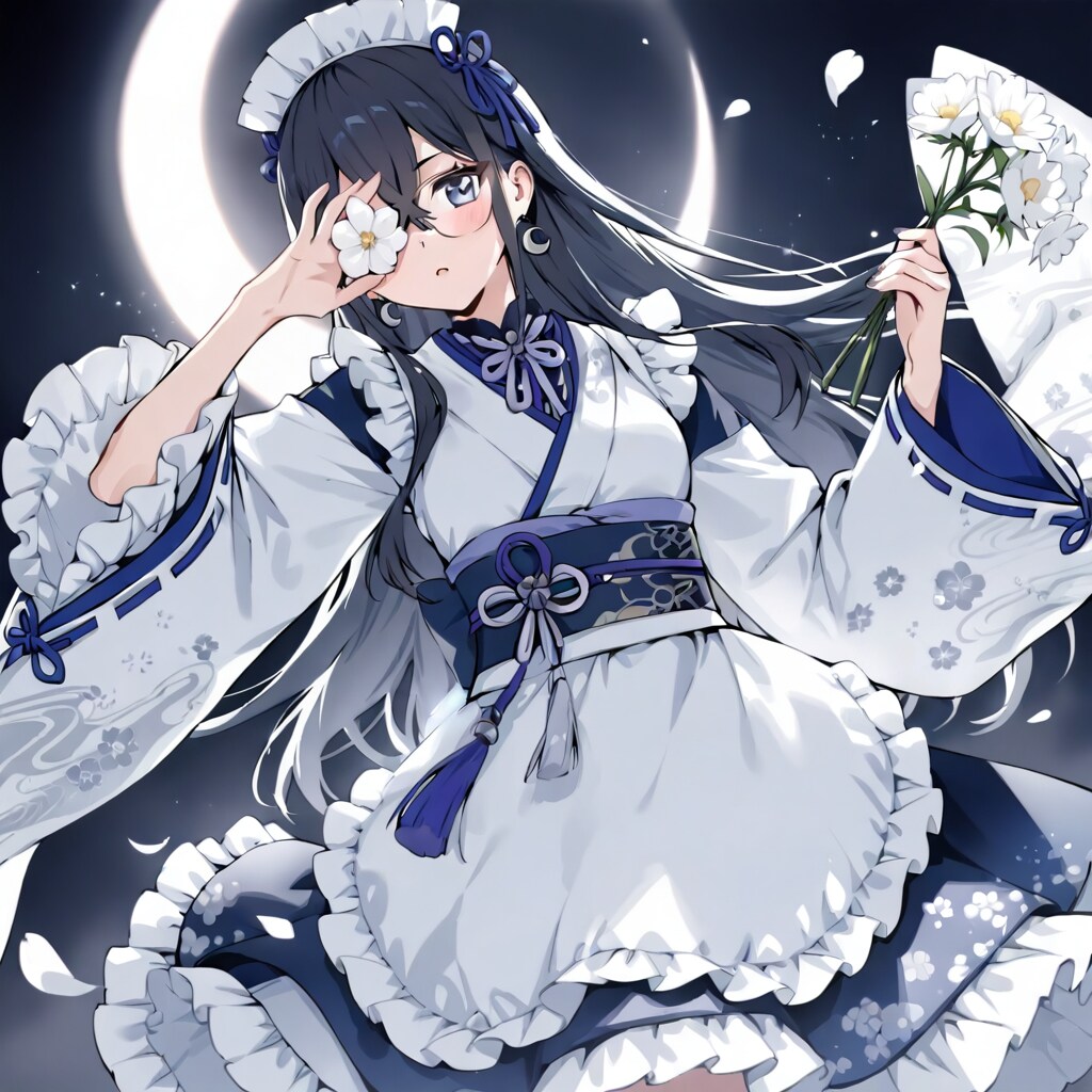 和風メイド | の人気AIイラスト・グラビア