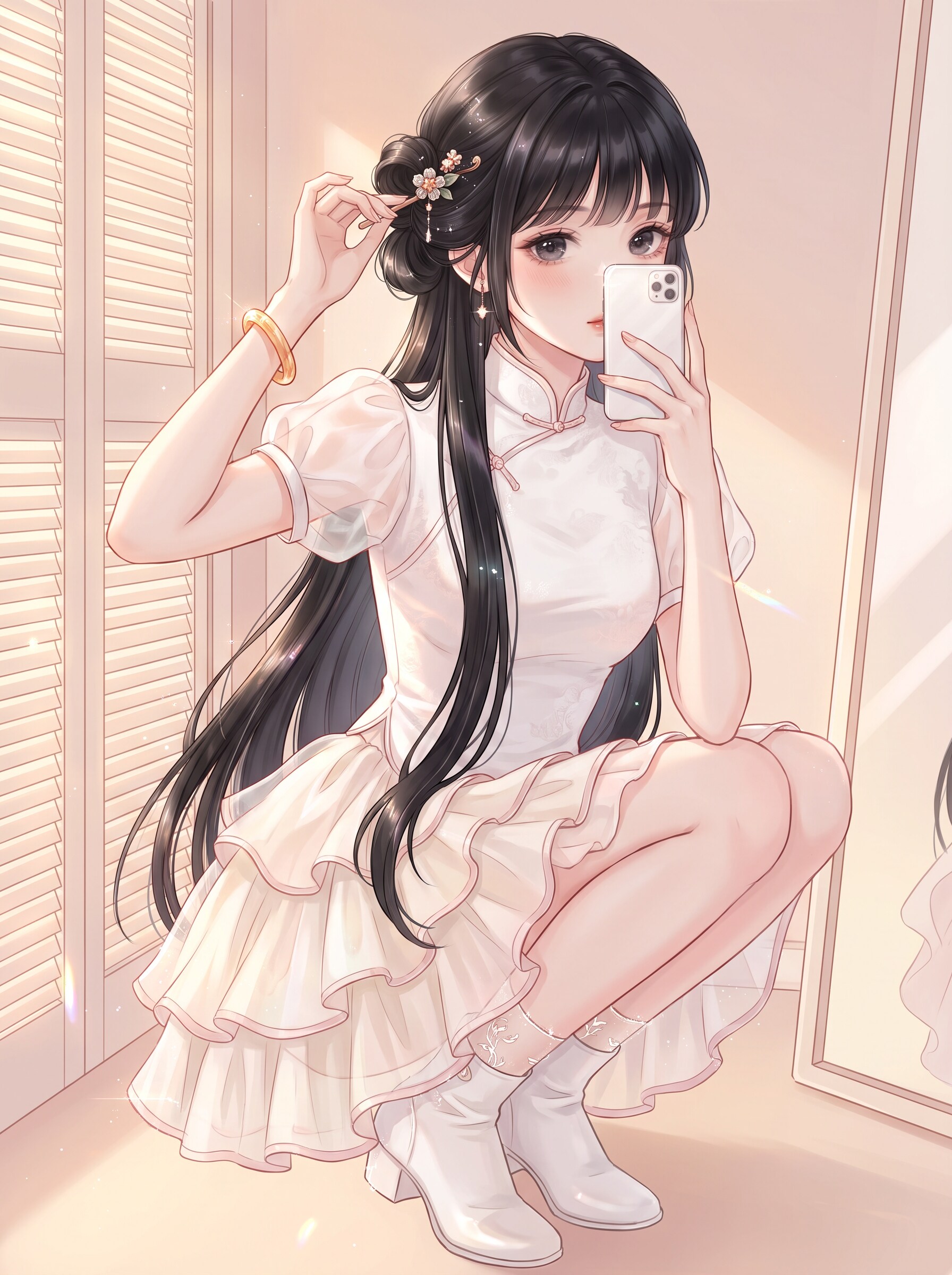 光影織る旗袍の舞