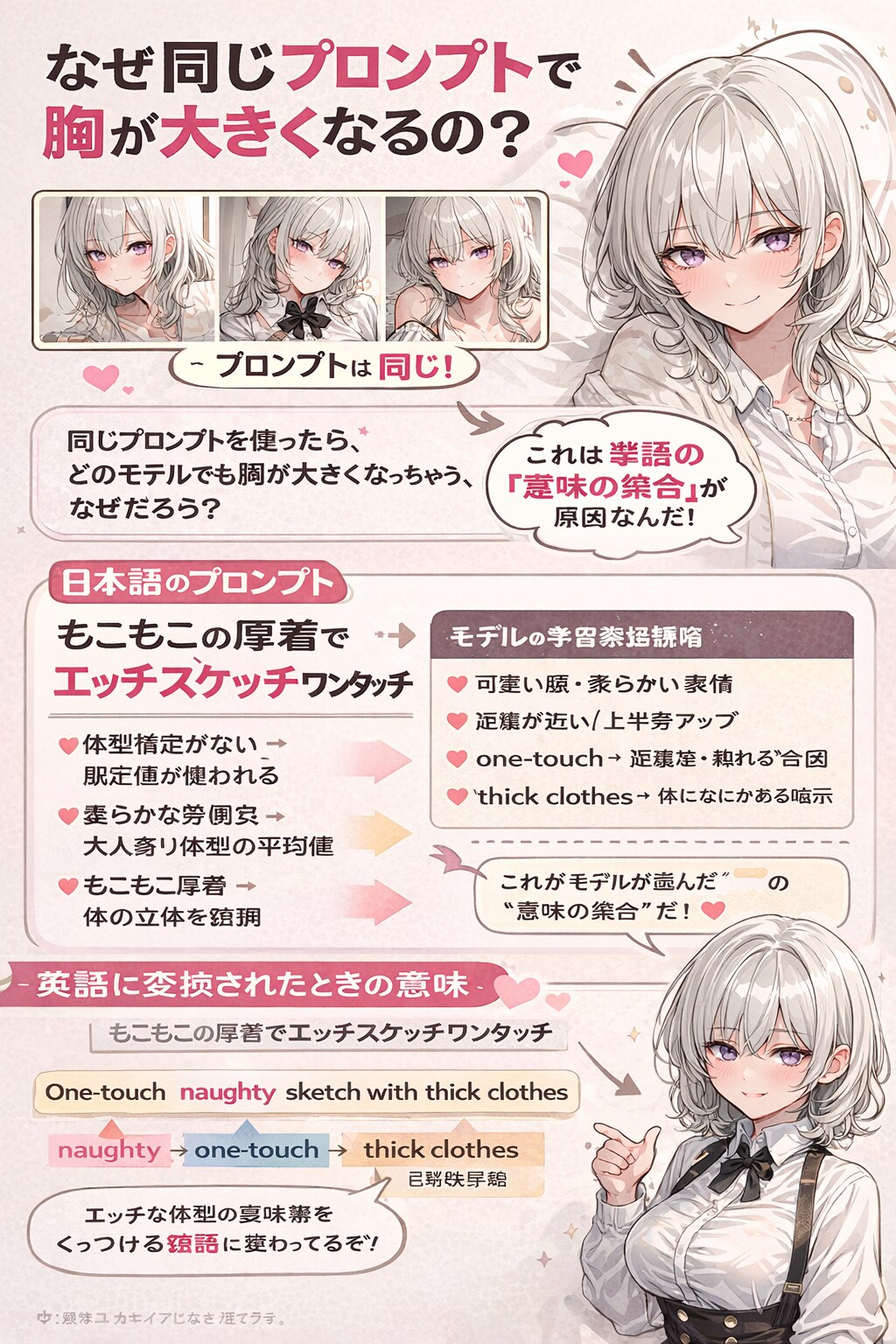 なぜもこもこの厚着だと胸が大きくなるのか!