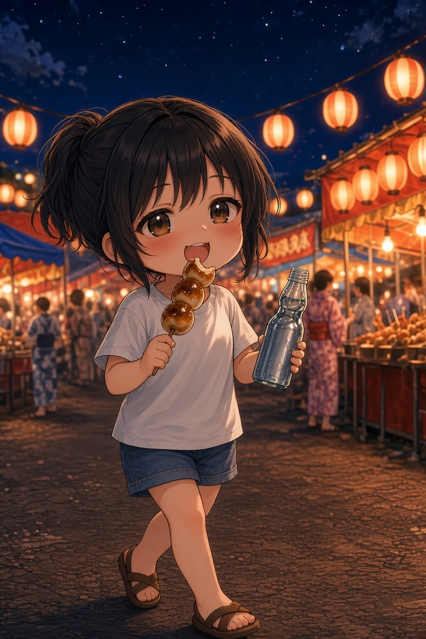 夏祭りと言えば買い食いだよね～！