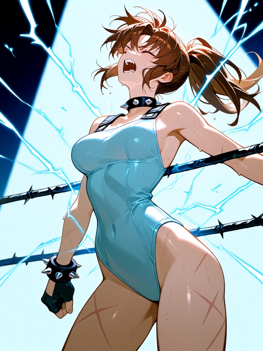 有刺鉄線電流デスマッチ