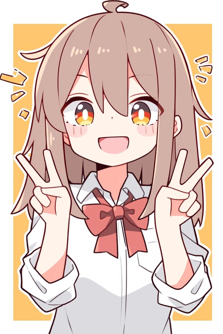 ダブルピース