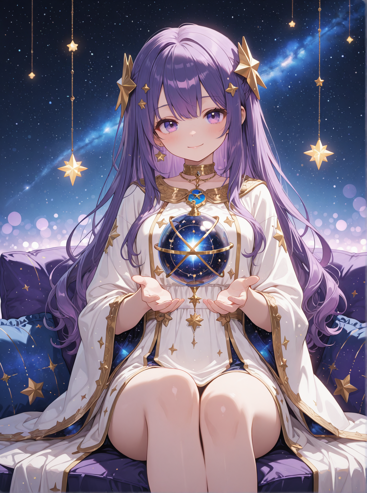 星の軌跡を読む少女と、まだ見ぬ未来