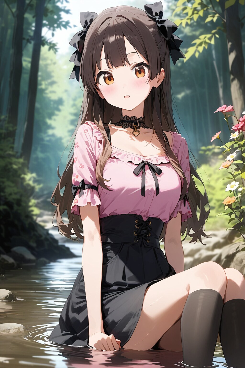 避暑 | の人気AIイラスト・グラビア