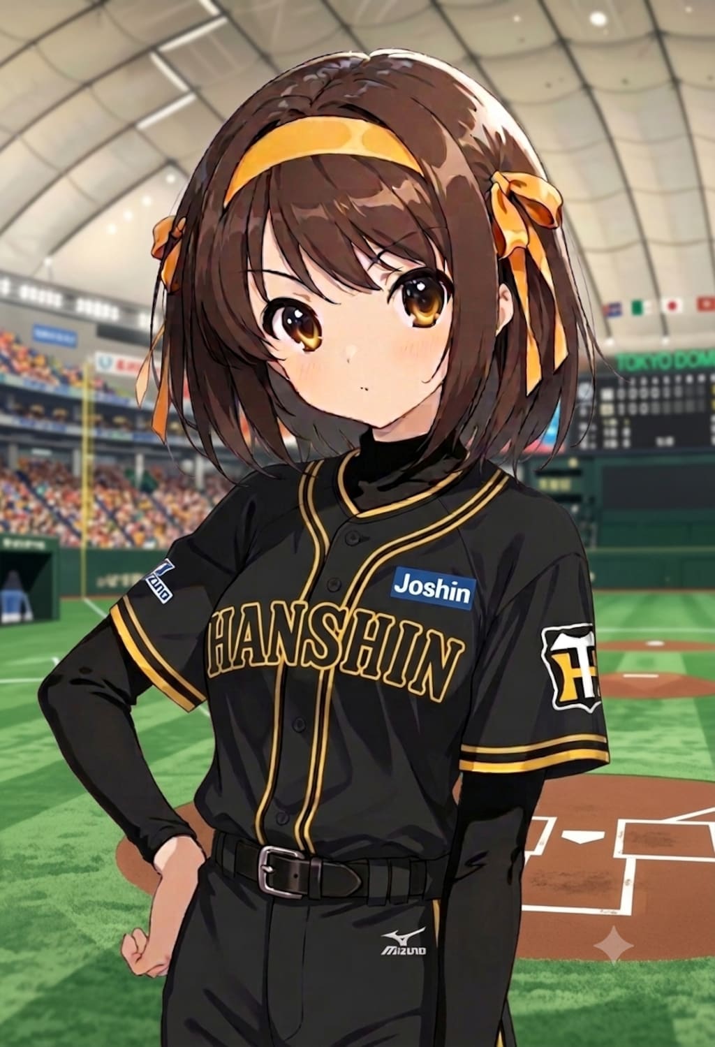 涼宮ハルヒ、阪神タイガースユニホーム