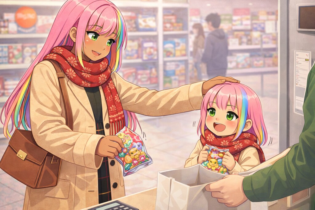 【うちの子マイちゃん】ギャルママとちいさな戦い 〜お買い物の日〜