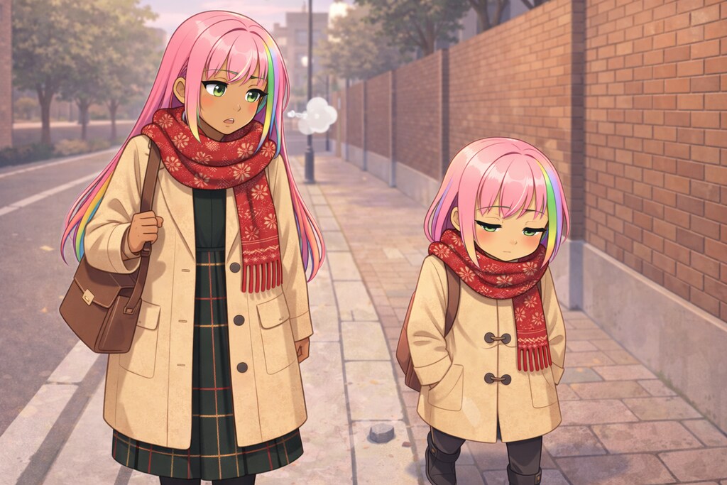 【うちの子マイちゃん】ギャルママとちいさな戦い 〜お買い物の日〜