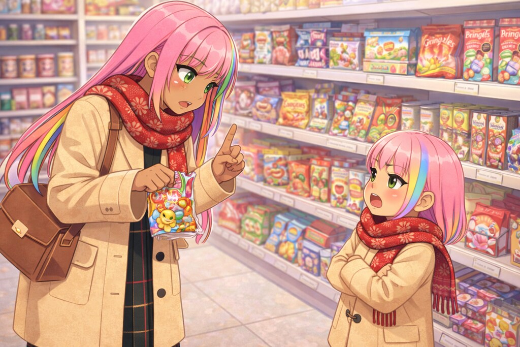 【うちの子マイちゃん】ギャルママとちいさな戦い 〜お買い物の日〜